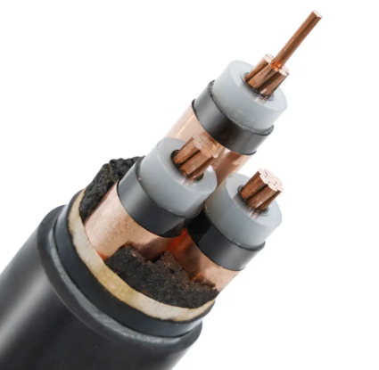 6.6kV 11kV 22kV 33kV cross-linked polyethylene insulated vinyl sheathed YJV cable