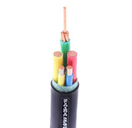 B-grade flame-retardant yjv22 copper core armored cable ZB-YJV22-4X35 square meters