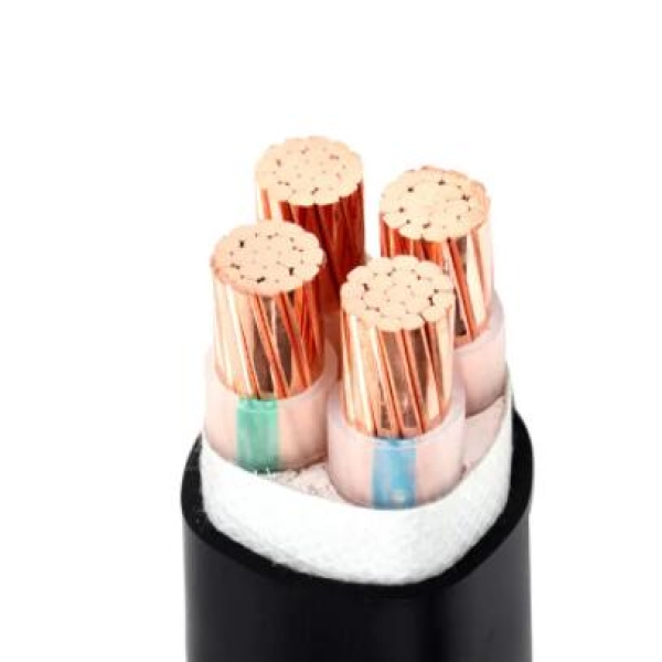 Copper core power cable yjv22 flame retardant armored cable ZB-YJV22-4X300+1X150
