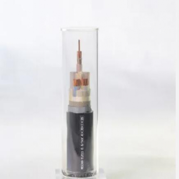 Flame retardant and fire-resistant power cable ZCN-YJV 5X35 square yjv copper core cable