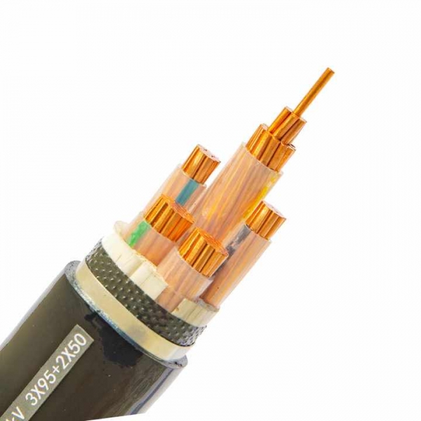 Wholesale ZN-YJV 4X95+1X50 square fire-resistant cable yjv flame retardant cable price