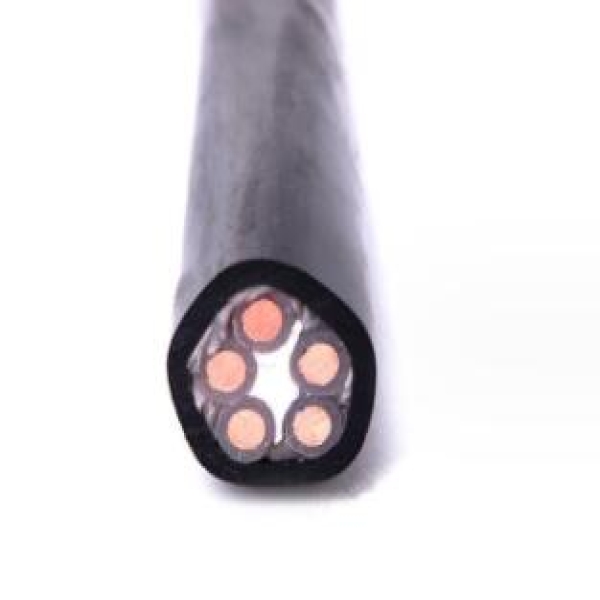 Flame retardant low smoke halogen-free power cable WDZA-YJY 5X35 square five core cable