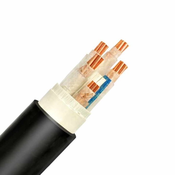 Low smoke halogen-free flame-retardant and fire-resistant power cable WDZBN-YJY 4X300 square meters