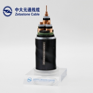 Zhongda Yuantong MYJV22 steel tape armored coal mine power cable