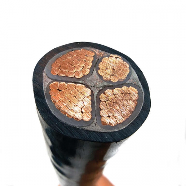 Four core power cable WDZC-YJY 4X185 low smoke halogen-free flame-retardant wire and cable