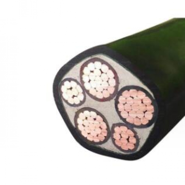 B-class flame-retardant cable ZB-YJV22-3X400+2X185 square yjv22 outdoor armored cable
