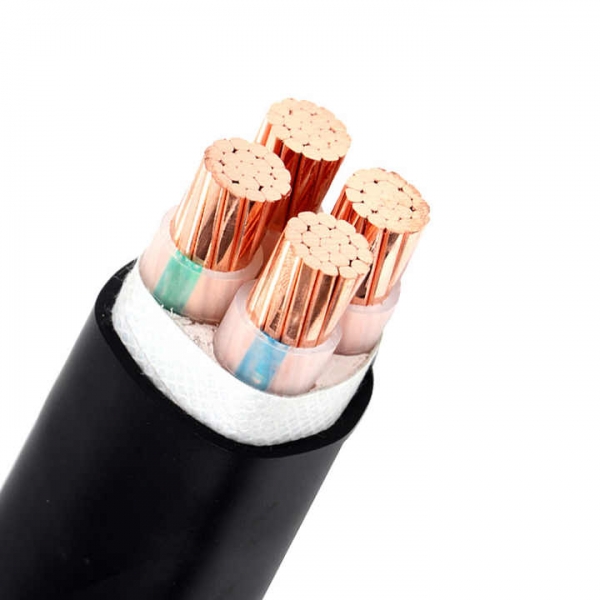 ZBN-YJV 3X95+1X50 square yjv power cable Shenzhen flame retardant and fire-resistant cable