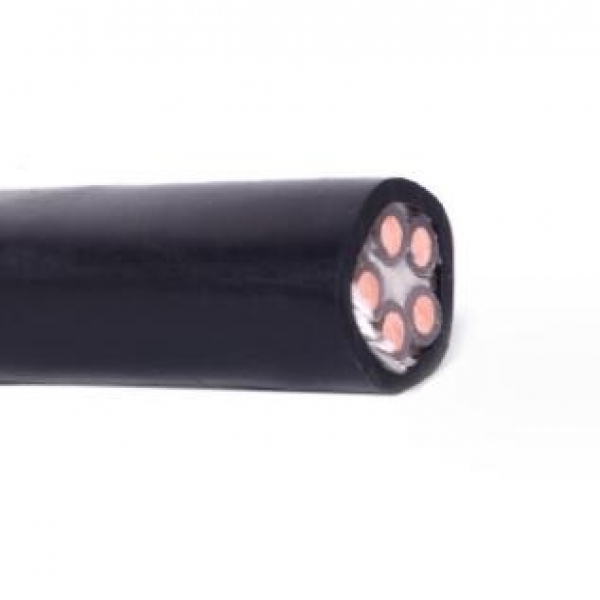 Price of 4-core power cable WDZC-YJY 4X4 low smoke halogen-free flame-retardant cable